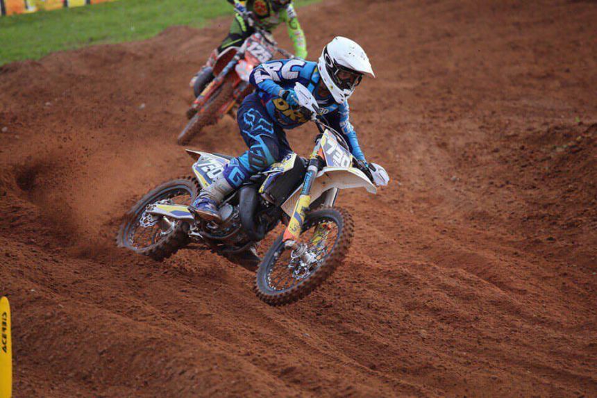 Gecko Honda Jeffrey Lourens ama Motocross